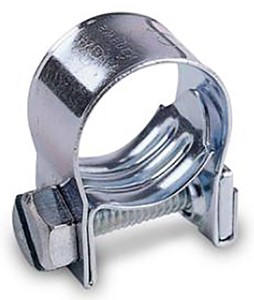ABA Mini 21016 9/16" - 21/32" Range, 9 mm Aluzinc Band