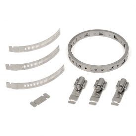 Breeze Make-A-Clamp Kit 4000, Incl. 8 1/2 ft 301 SS  1/2" band, 3 adj. fasteners, 1 band splice